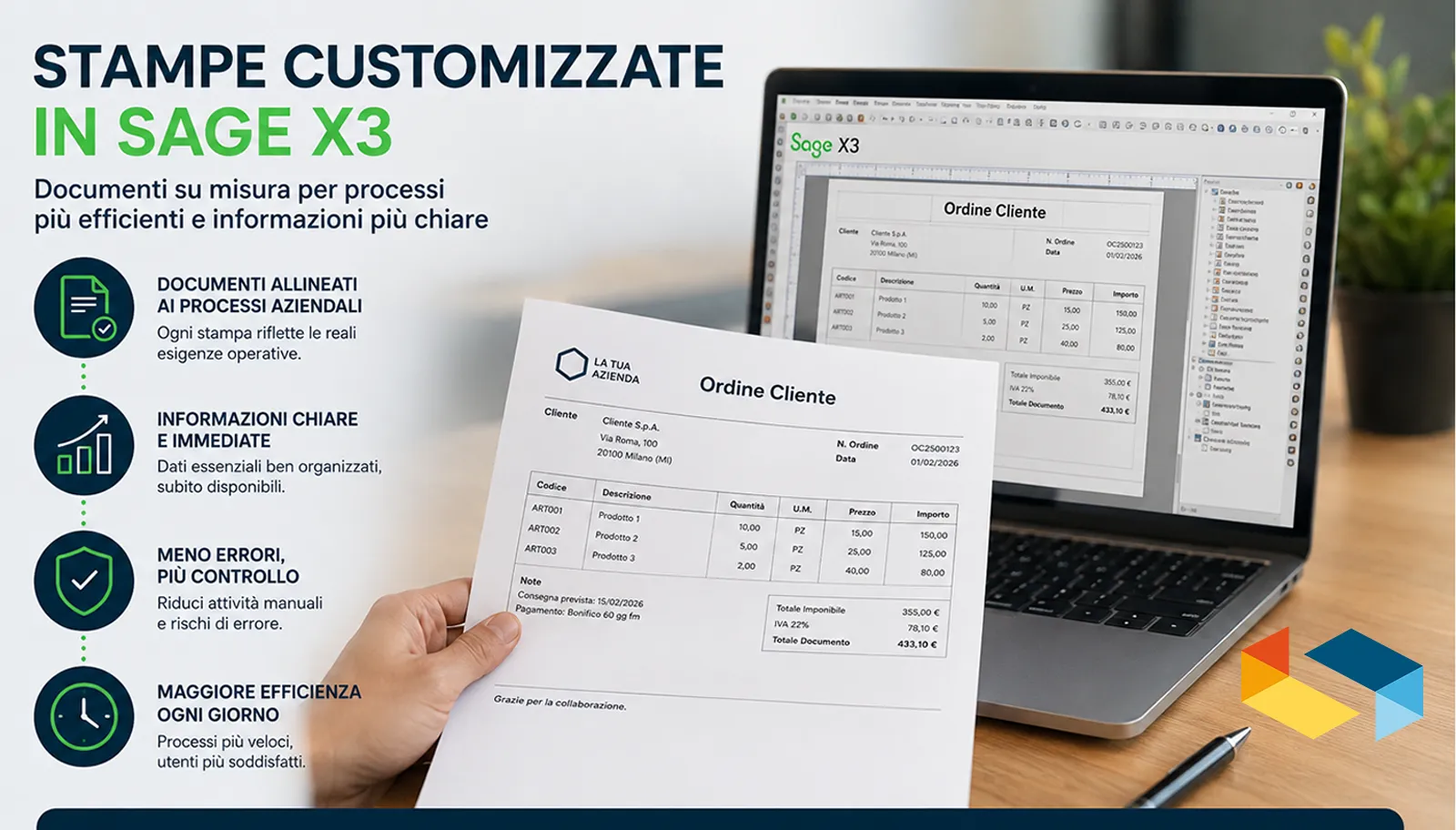 Stampe ERP Sage X3